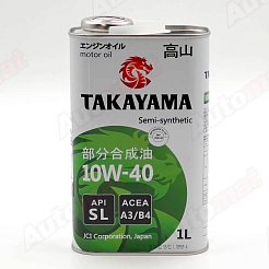 Моторное масло TAKAYAMA 10W-40 SL A3/B4, 1л